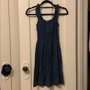 Navy cloth dress